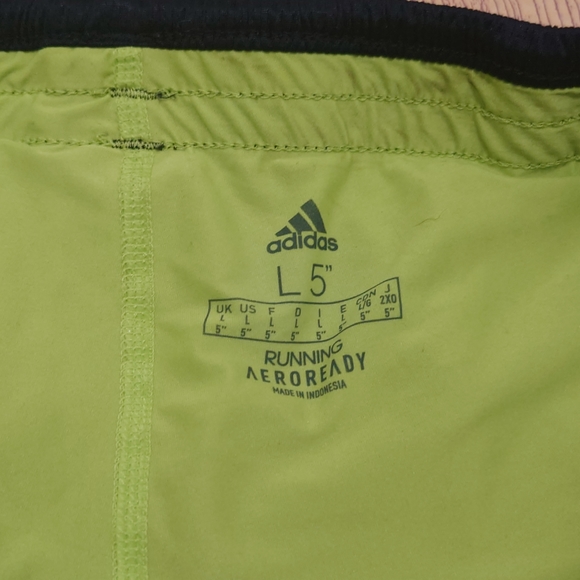 Adidas Areoready Men’s Black Active Sport Shorts Large IL5" W30 - Picture 5 of 10